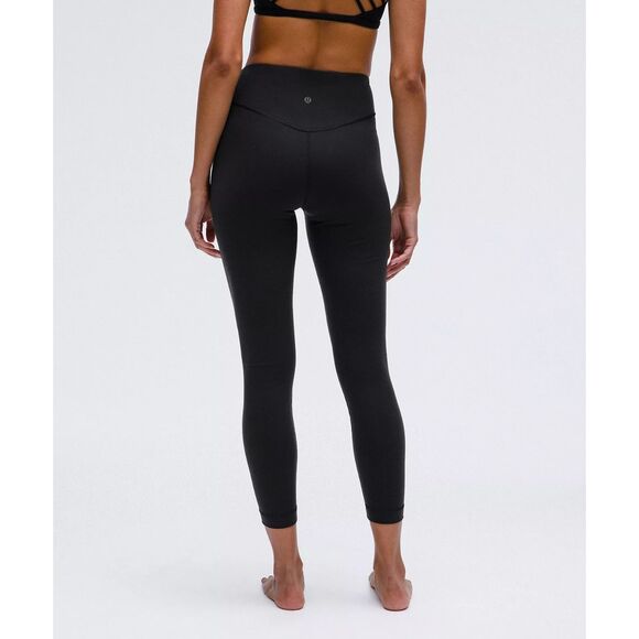 Lululemon Wunder Under SmoothCover High-Rise Tight 25" Size 4 Black NWT - Picture 2 of 9